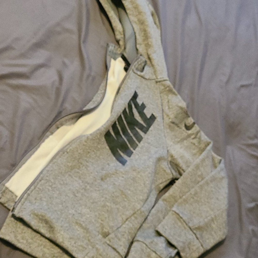 Nike zip up sweater